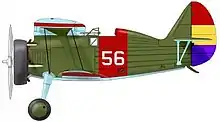 Polikarpov I-15 of the Spanish Republican Air Force