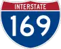 Interstate 169 marker