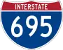 Interstate 695 marker