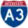 Interstate A-3 marker