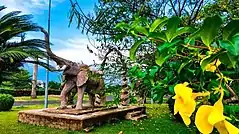 Elephant monument at UB campus