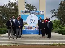  Helderberg College Administrators with Southern Africa Union Officers on the occasion of 125th-year celebration.