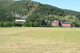 The high school for agriculture at Kleiva, Sortland municipality