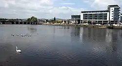 Avoca River and Bridgewater Shopping Centre