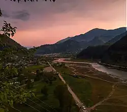 View of Karnol from Banglaw Hills