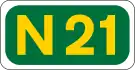 N21 road shield}}