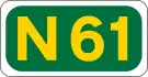 N61 road shield}}