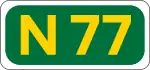 N77 road shield}}