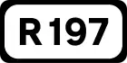 R197 road shield}}