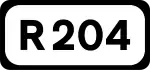 R204 road shield}}