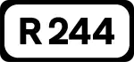 R244 road shield}}