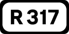 R317 road shield}}