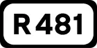 R481 road shield}}