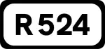 R524 road shield}}