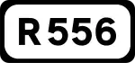 R556 road shield}}