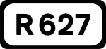 R627 road shield}}