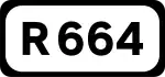 R664 road shield}}