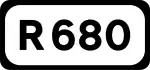 R680 road shield}}