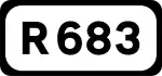 R683 road shield}}