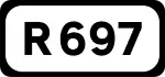 R697 road shield}}