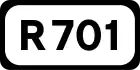 R701 road shield}}