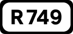 R749 road shield}}