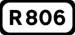 R806 road shield}}