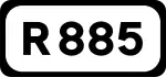 R885 road shield}}