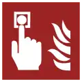 F005 – Fire alarm call point