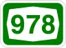 Route 978 shield}}