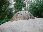 Ice house near southern end of park, probably dating from the early 19th century