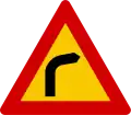 Curve to right