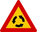 Roundabout ahead