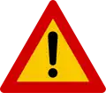 Other hazard, often with subsign