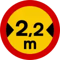 Width limit