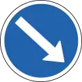 Keep right