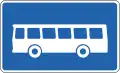 Buses stop