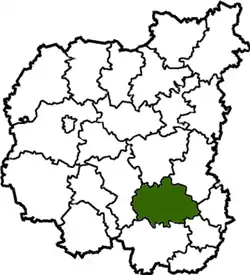 Raion location in Chernihiv Oblast