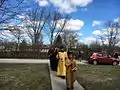 Icon procession on The Sunday of Orthodoxy