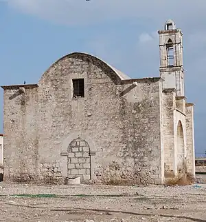 The church in Peristeronopigi