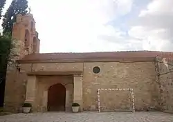 Church of St. Andrew the Apostle in Torre de Peñafiel, Valladolid, Spain.