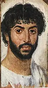 Fayum Mummy portrait of a man