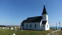 Saint Peter By the Sea Church in Grosse-Île