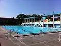 The swimming pool at the sports complex