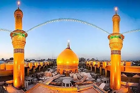 Image 6The rest place and mausoleum of Husayn ibn Ali, the third Imam of Shia, in the city of Karbala, Iraq. Imam Husayn, who was a grandson of Muhammad, was buried near the place where he was martyred during the Battle of Karbala in 680 C.E.Photograph: Amir Hesaminejad