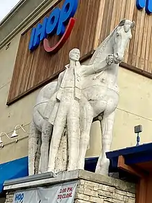 Imperial Bank horse sculpture (1975), Los Angeles