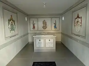 Interior of Imperial Mausoleum