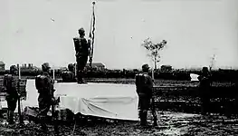 Japanese soldiers arriving on Okinawa