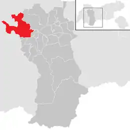 Location in the district