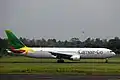 Camair-Co Boeing 767-300ER taxiing at Douala.